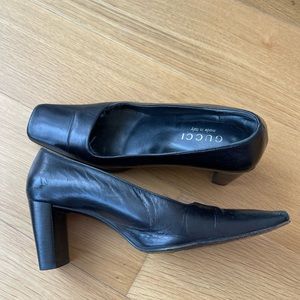 Vintage Gucci block heels